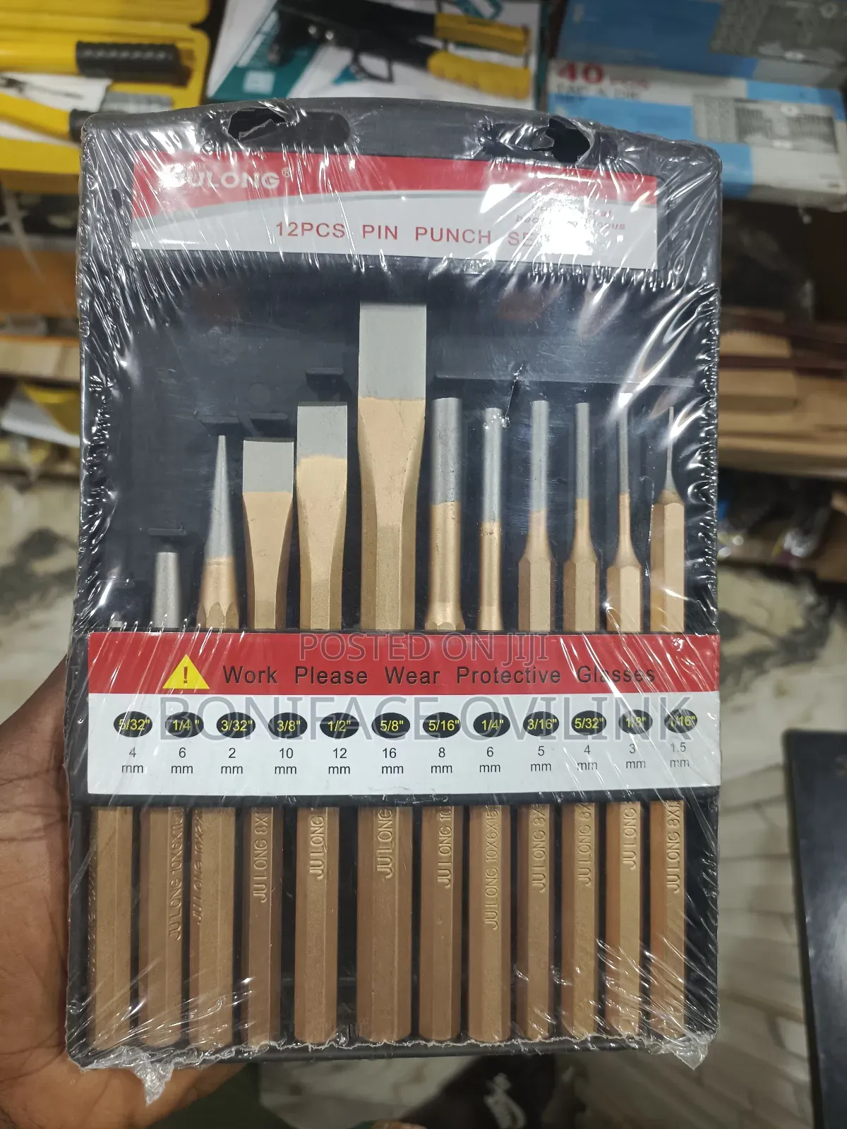 Heavy-duty Punch And Chisel Set
