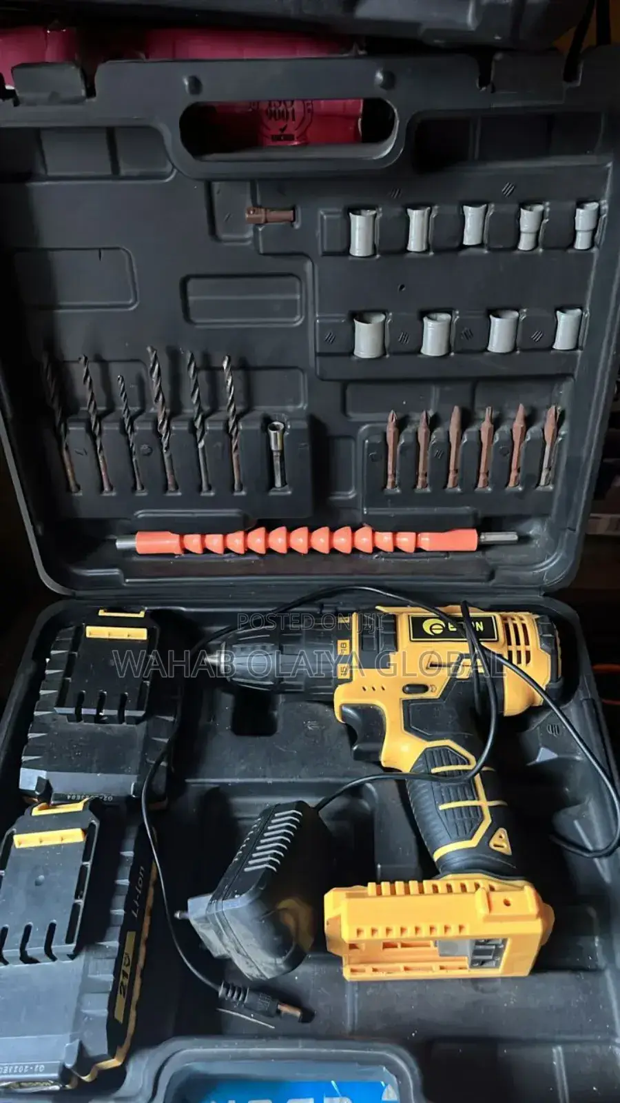 Edon 21v Cordless Drill Machine – Rechargeable Power Tool