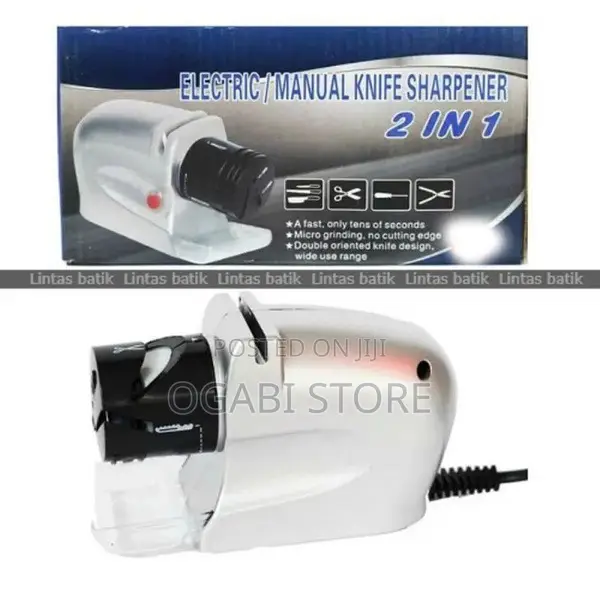 Electric and Manual Knife Sharpener