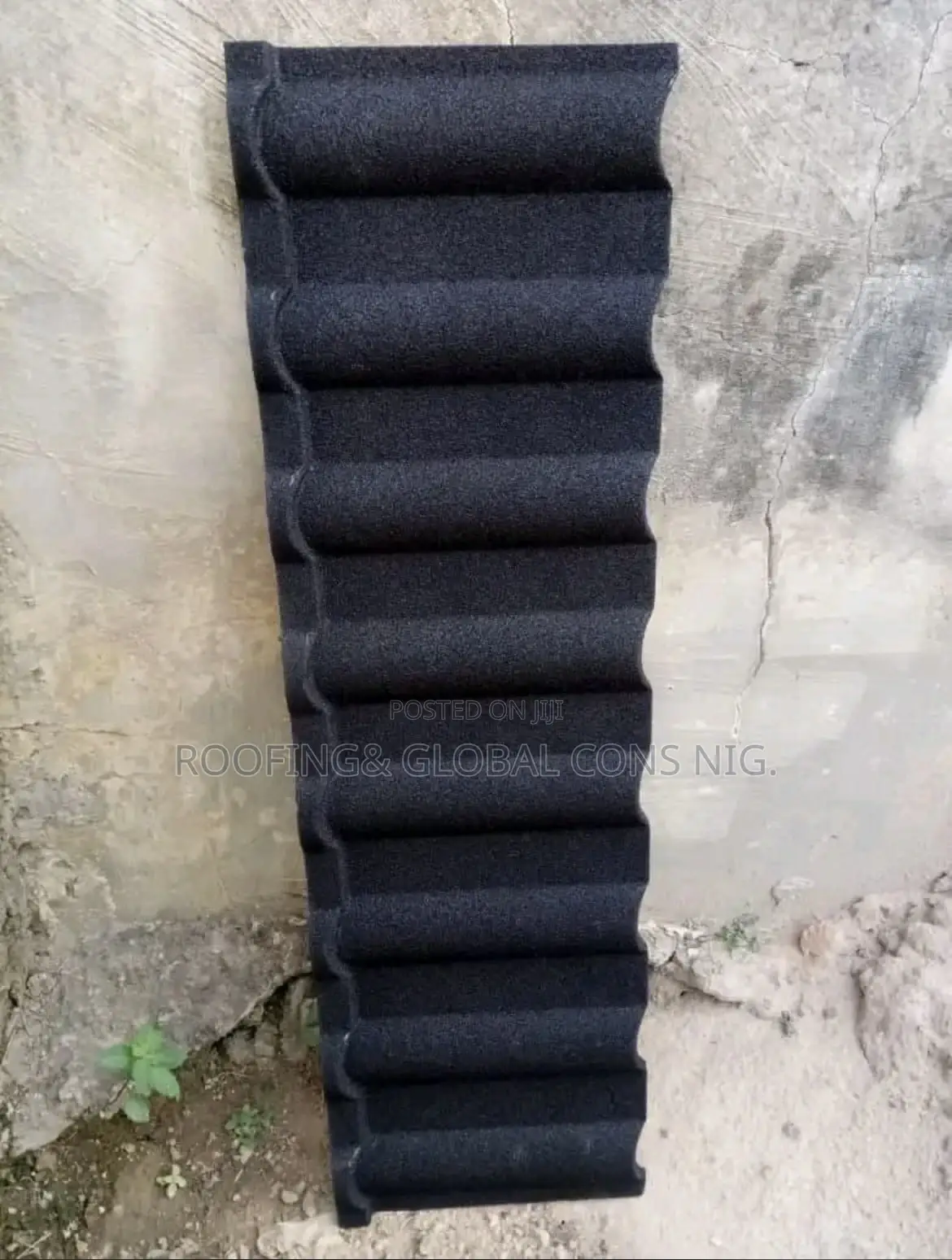 Unique, Pure Black Milano Roofing Tiles