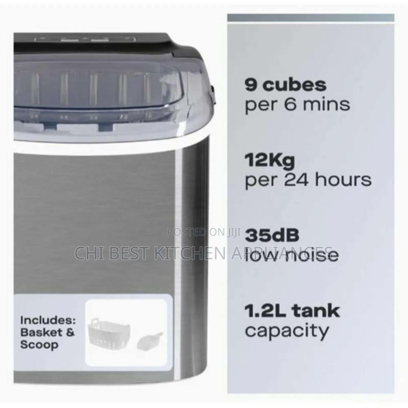Deawoo 12kg Ice Maker