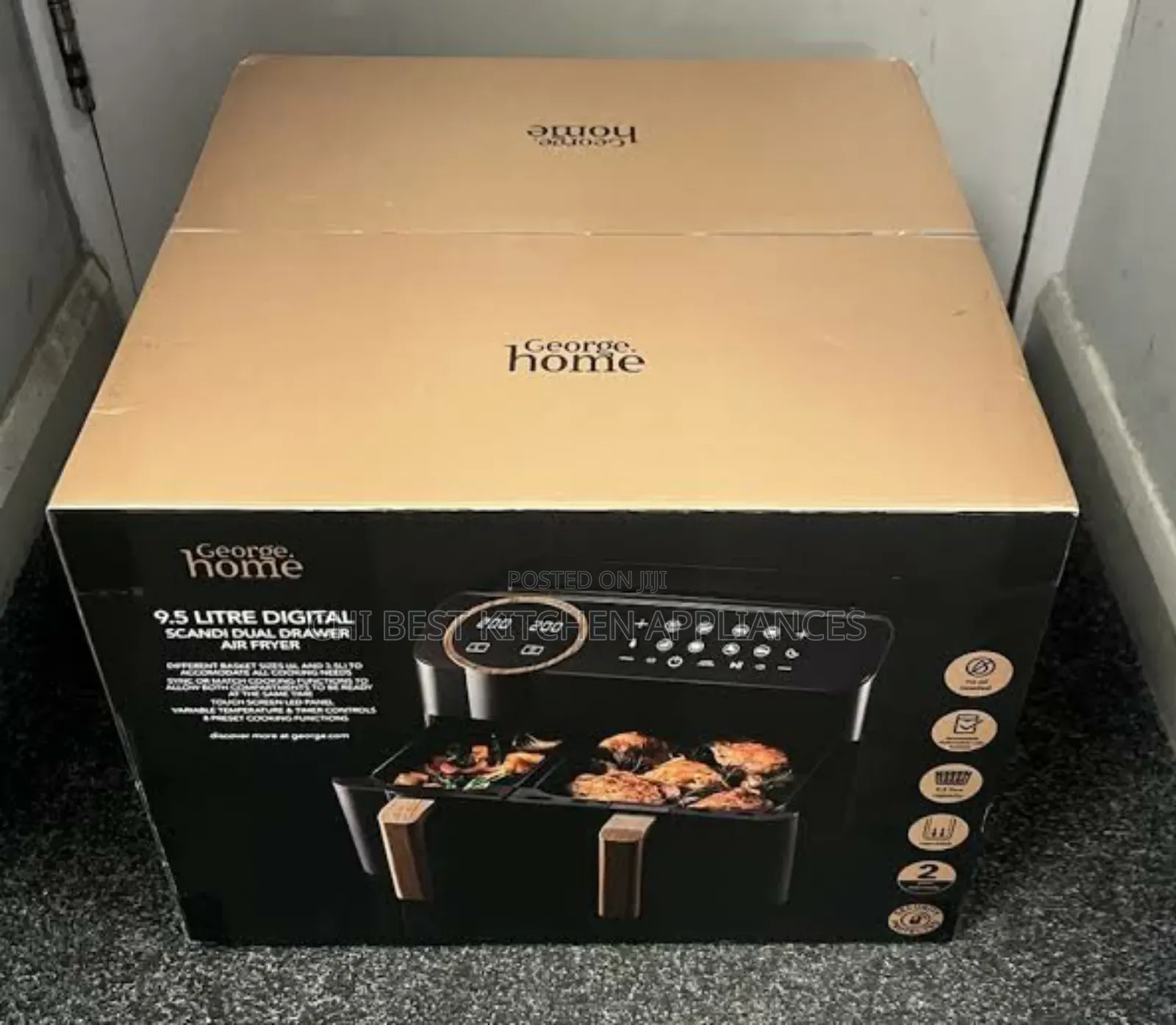 George Home Scandi 9.5 Litres Air Fryer