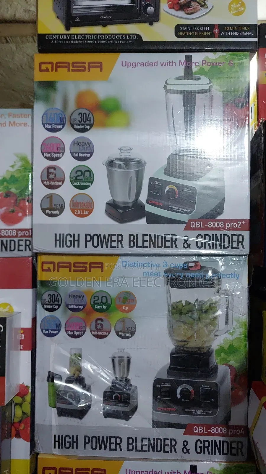 Qasa Blender and Grinder Pro3,Pro4