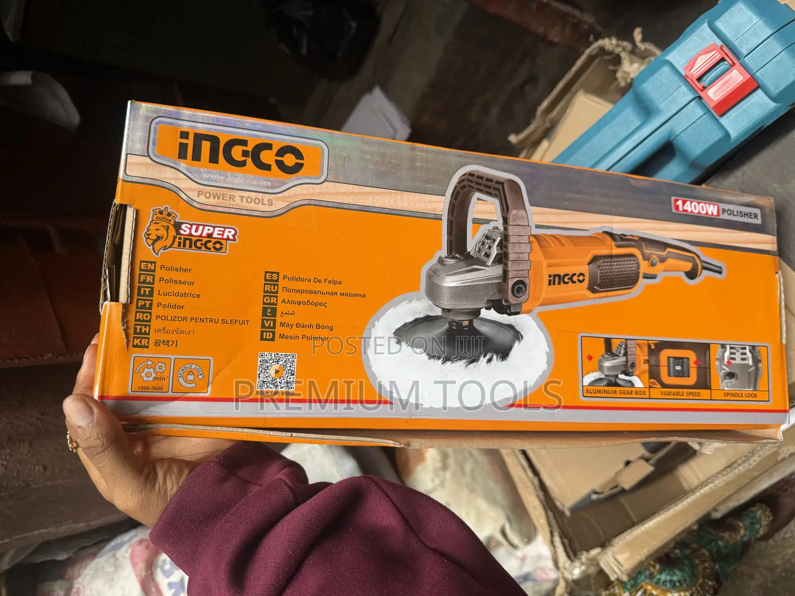 Ingco Electric Polishing Painting Machine 1400w
