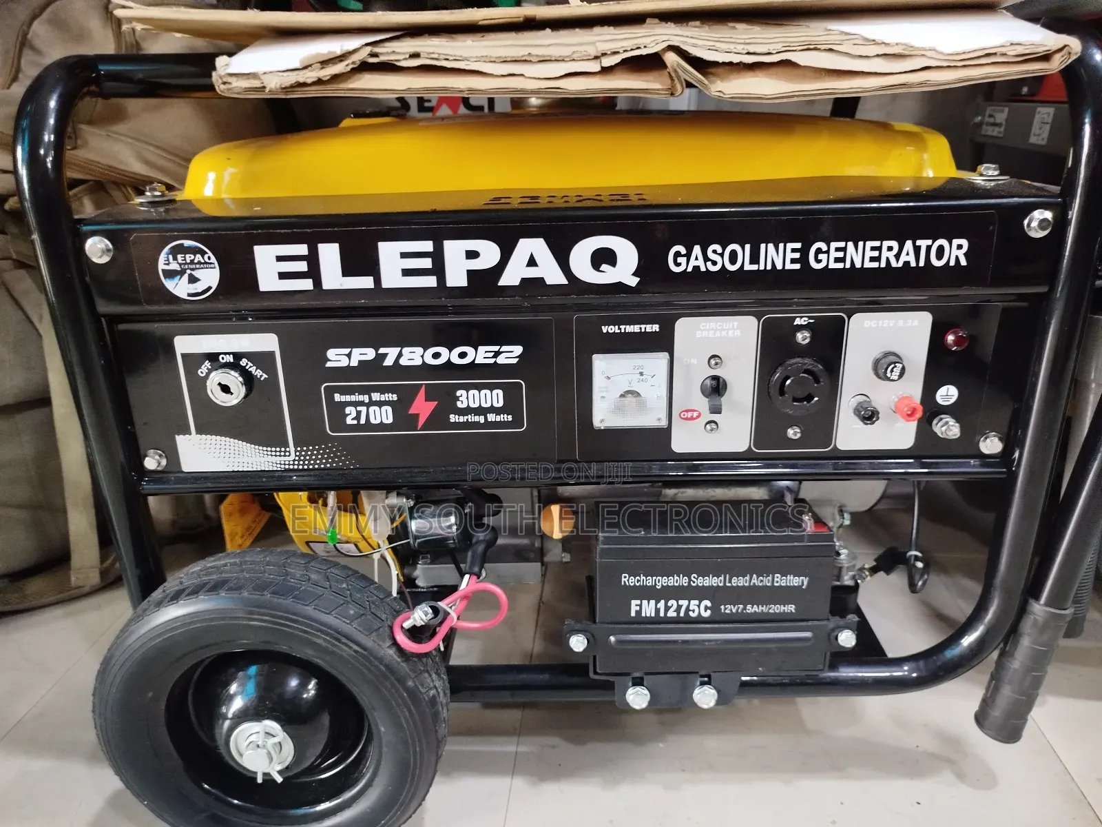 Elepaq Petrol Generator 3.5 Kva