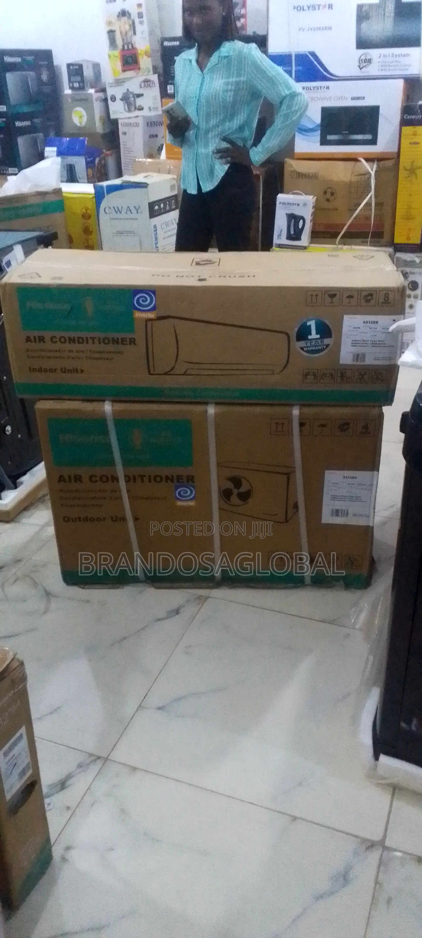 Hisense As18dk 2hp Inverter Ac – Indoor Unit Very Clean