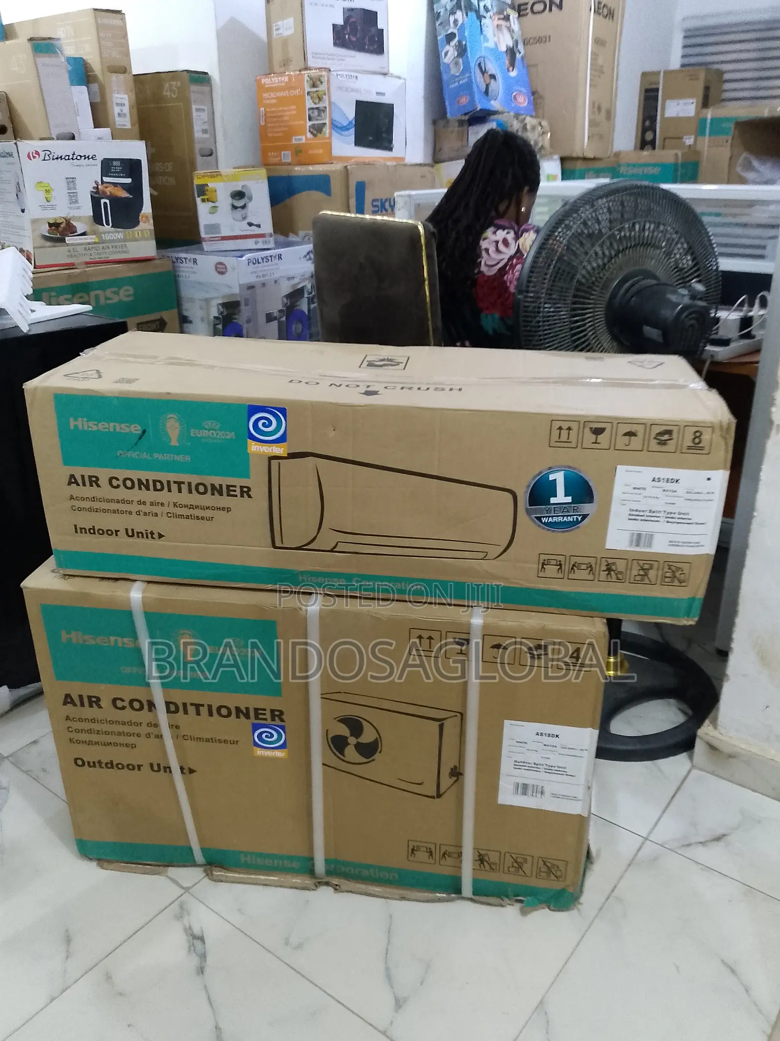 Hisense 2hp Inverter Ac – As18dk, Remote Included