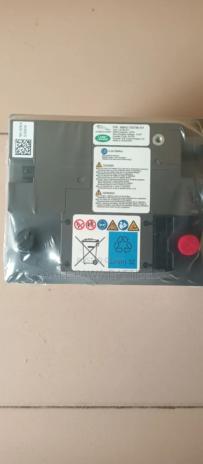 Lithium Range Rover Battery