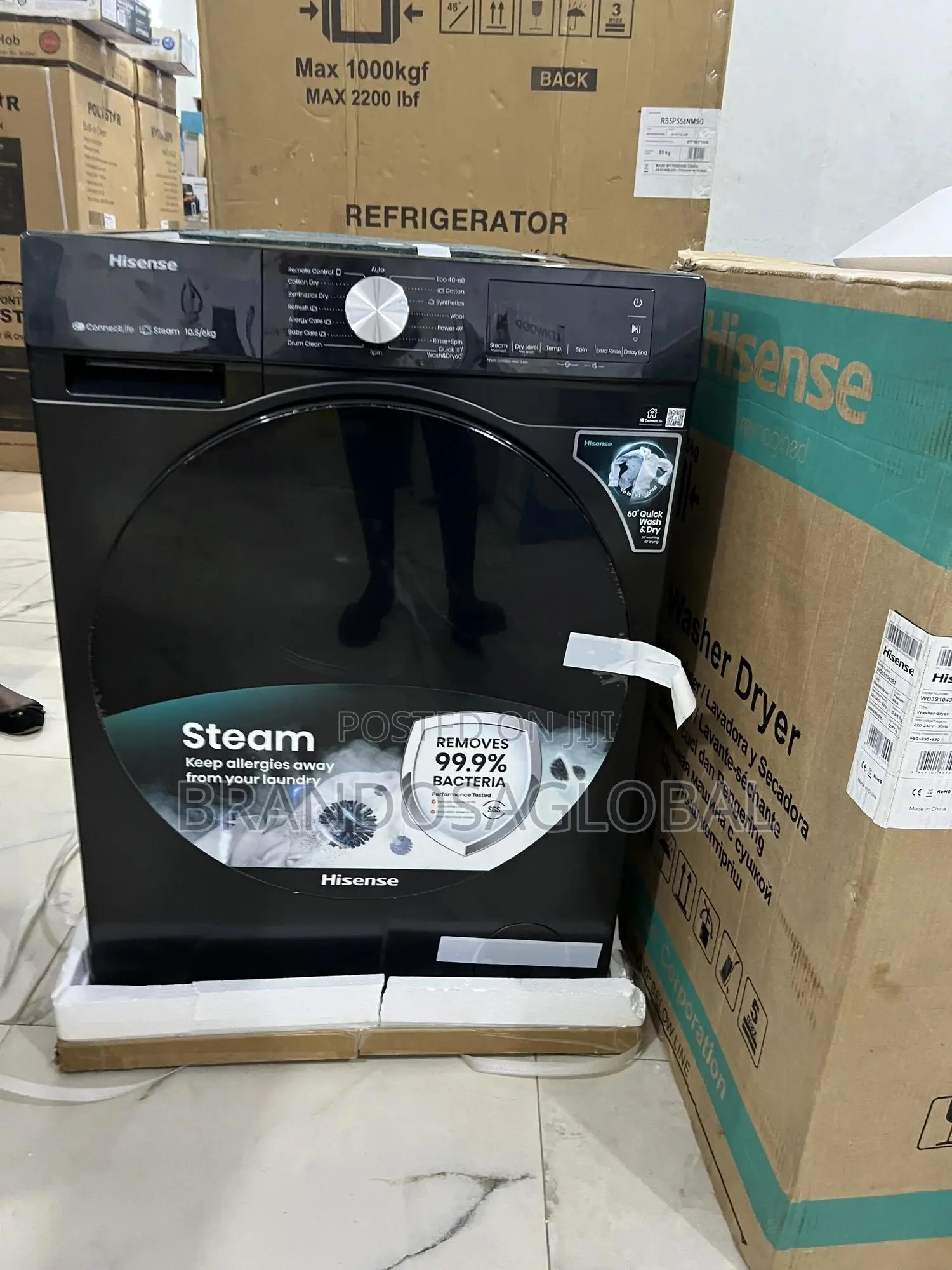 Hisense 10.5kg Wash + 6kg Dry Machine – New in Stock
