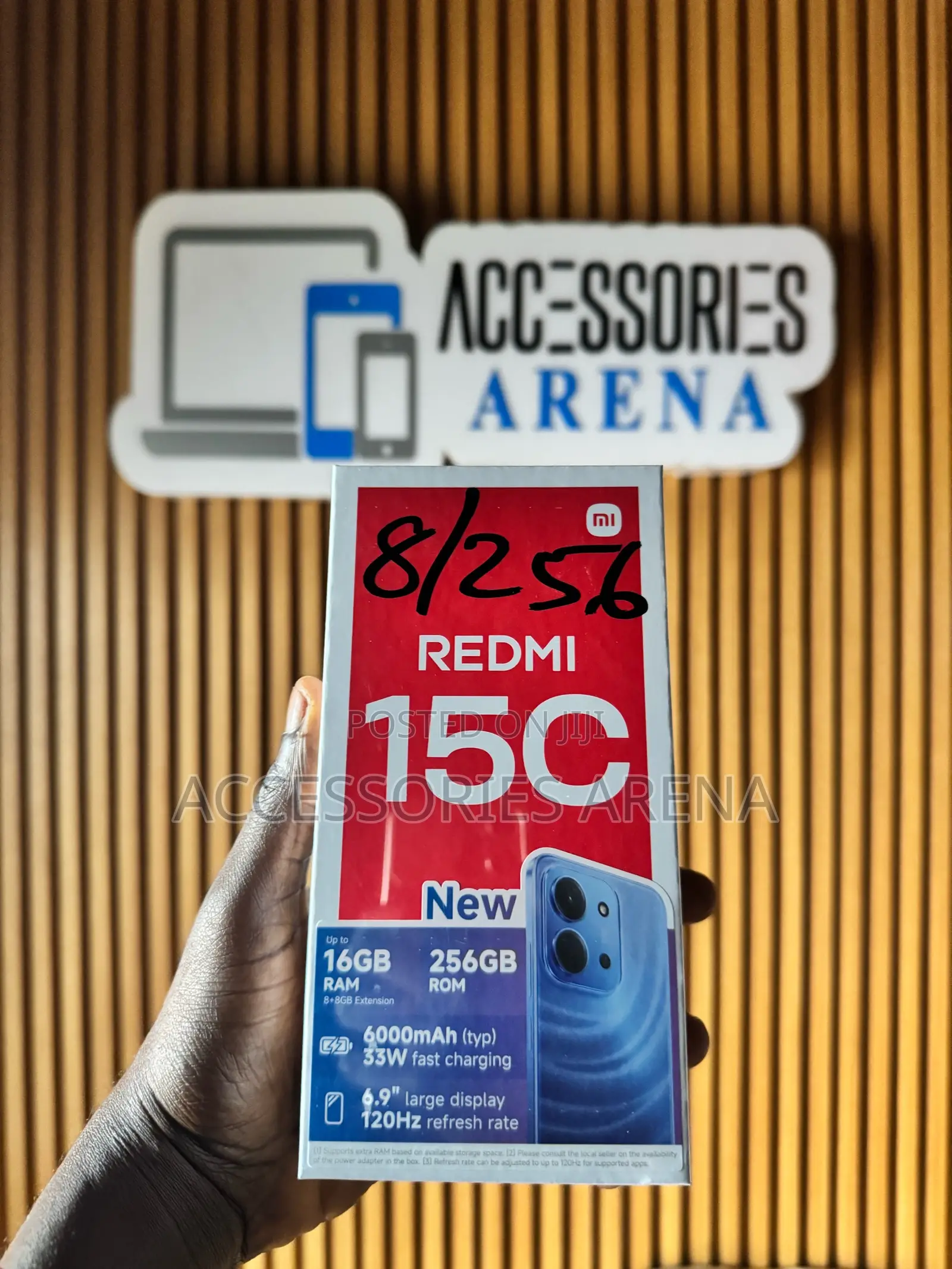 New Xiaomi Redmi 15C 4G 256 GB Black