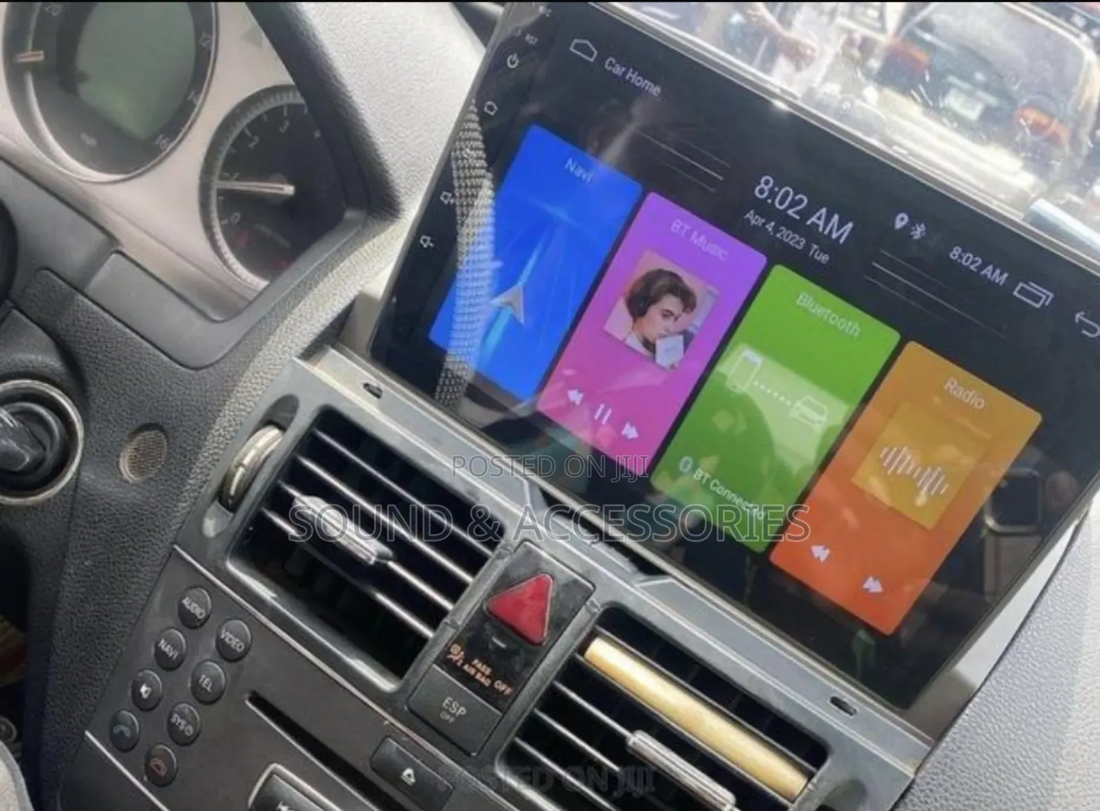 Mercedes Benz Android Screen C300 W204 2007-2011 With Reverse Camera.