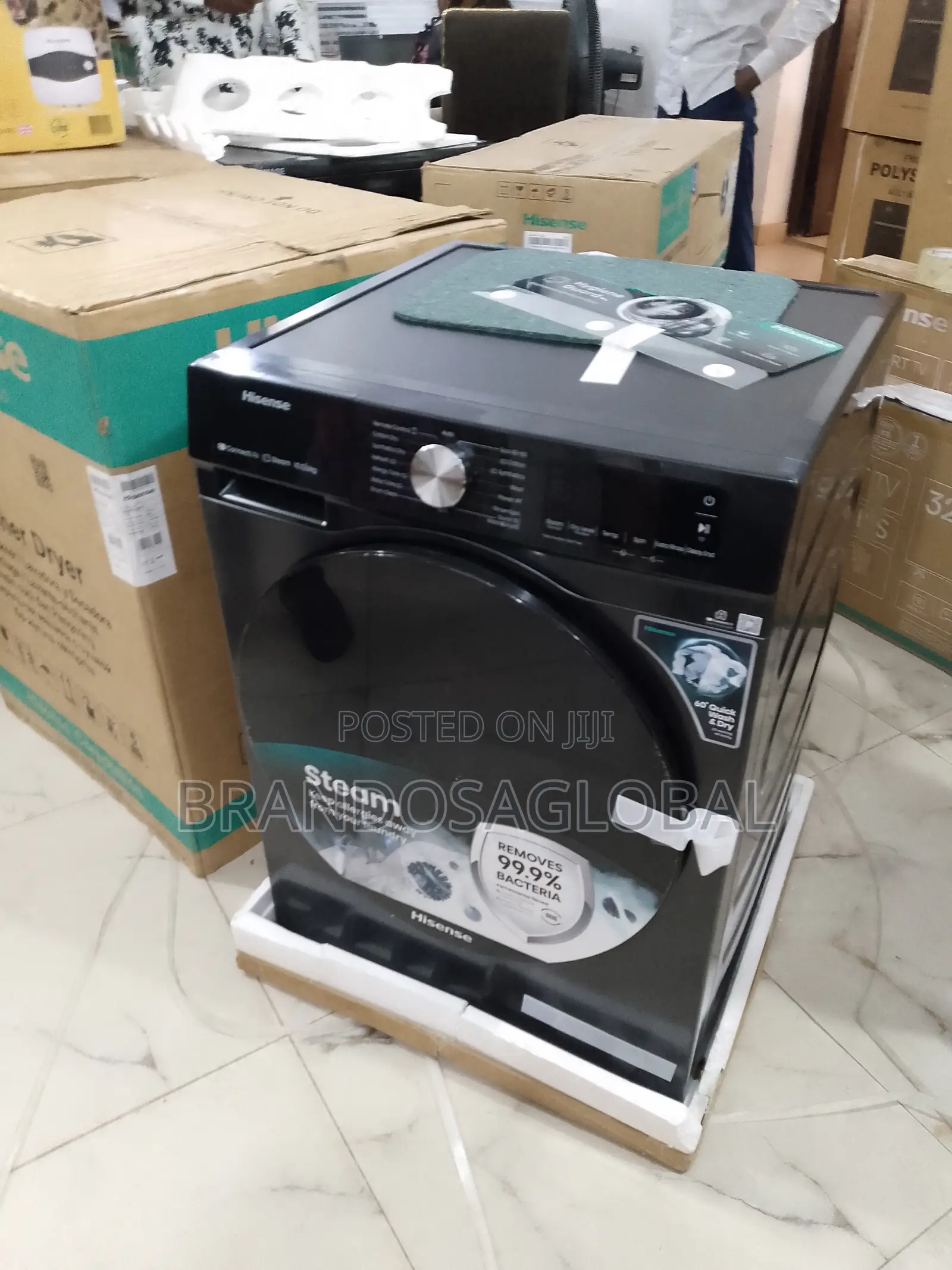 Brand New Hisense Wd3s1043bt 10.5kg Wash 6kg Dry – Low Noise