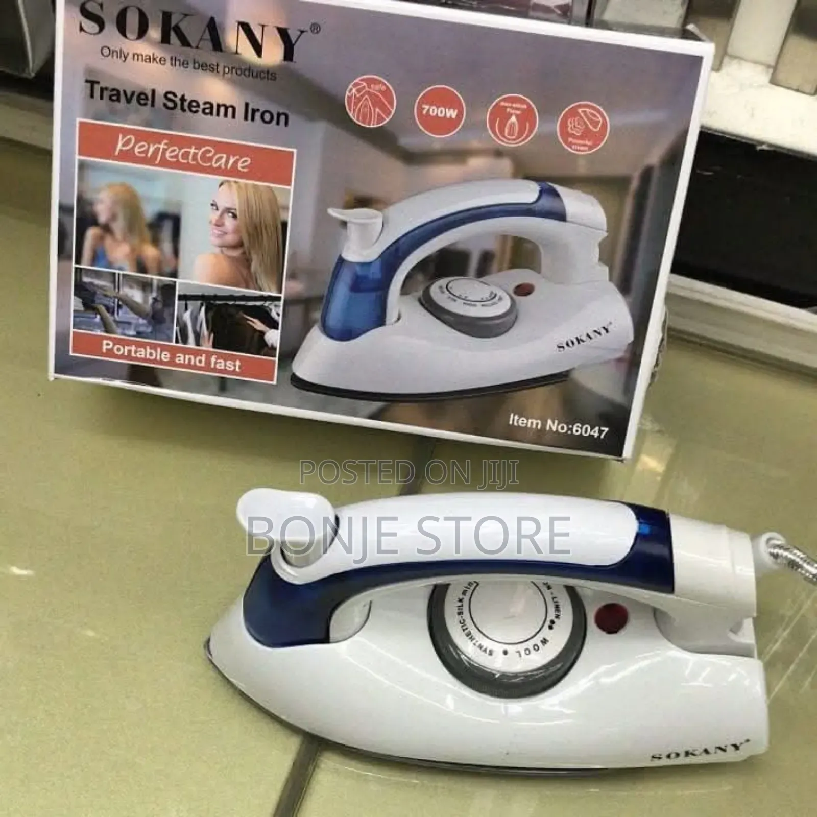 Sokany Foldable Travel Steam Iron