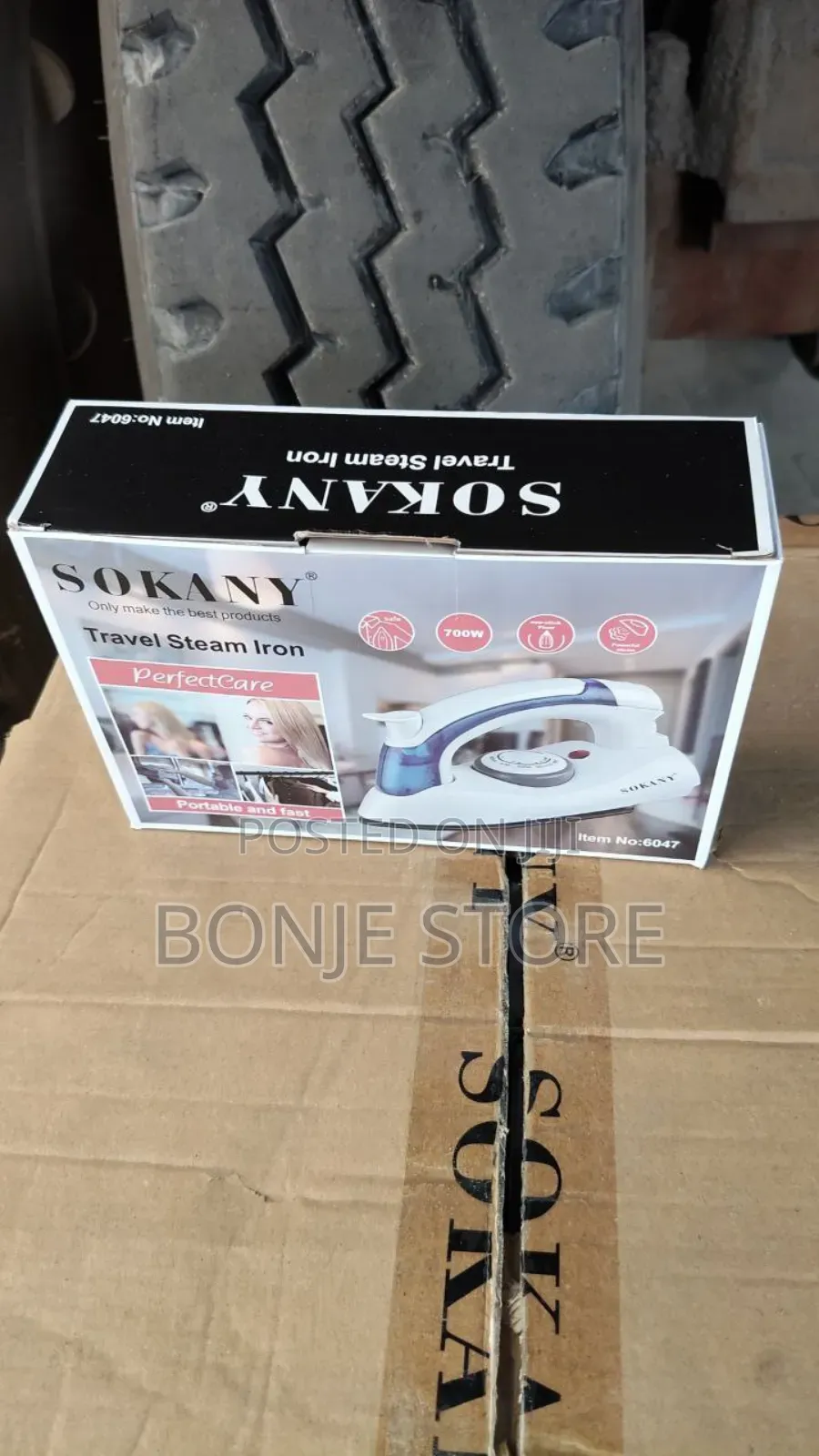 Sokany Foldable Travel Steam Iron