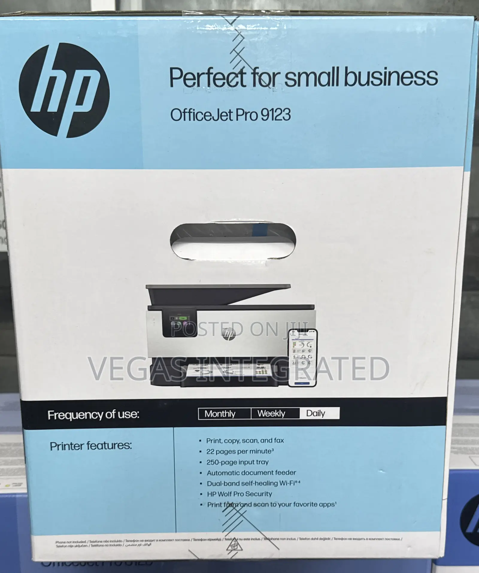 Hp Officejet Pro 9123 All-in-one Printer