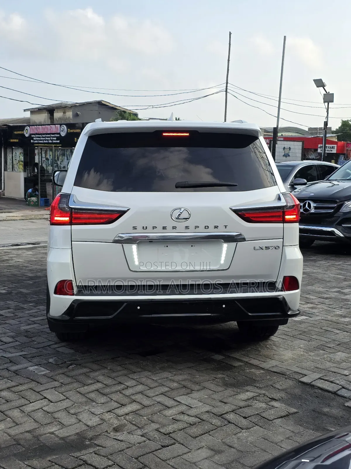 Lexus LX 2016 White
