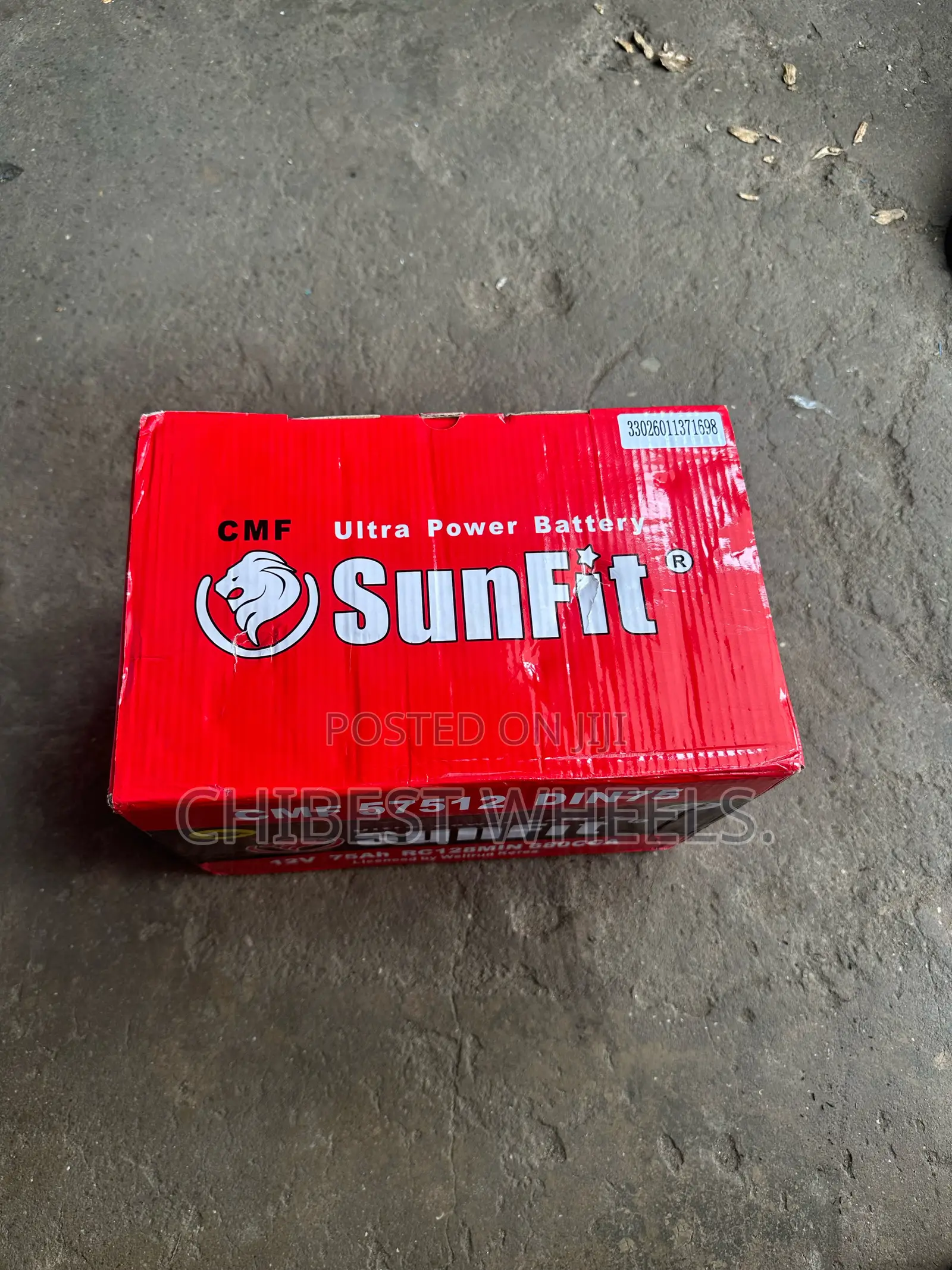 75am Car Battery Sunfit Original Battery With Warranty