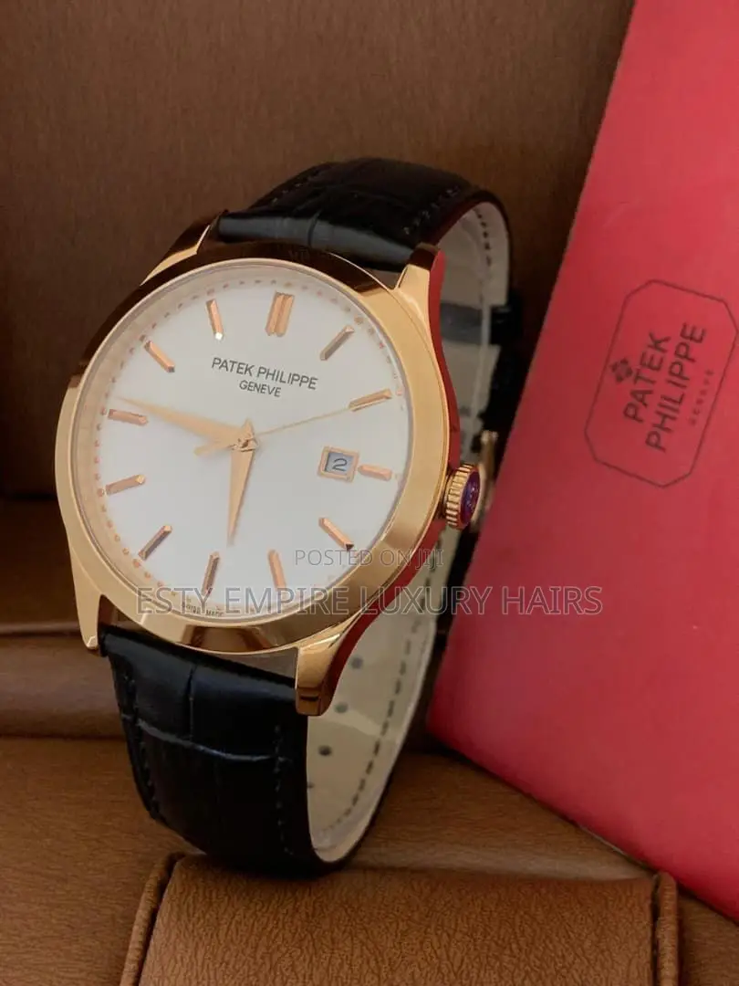 Patek Philippe Automatic Engine Leather Strap