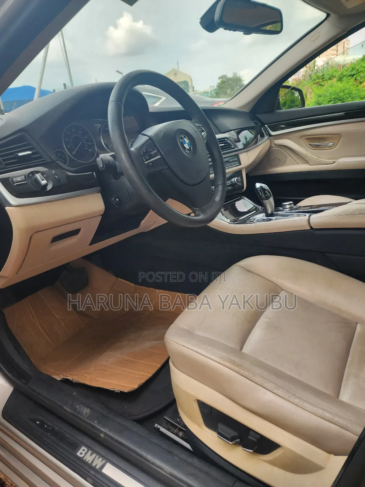 BMW 535i 2012 Gold