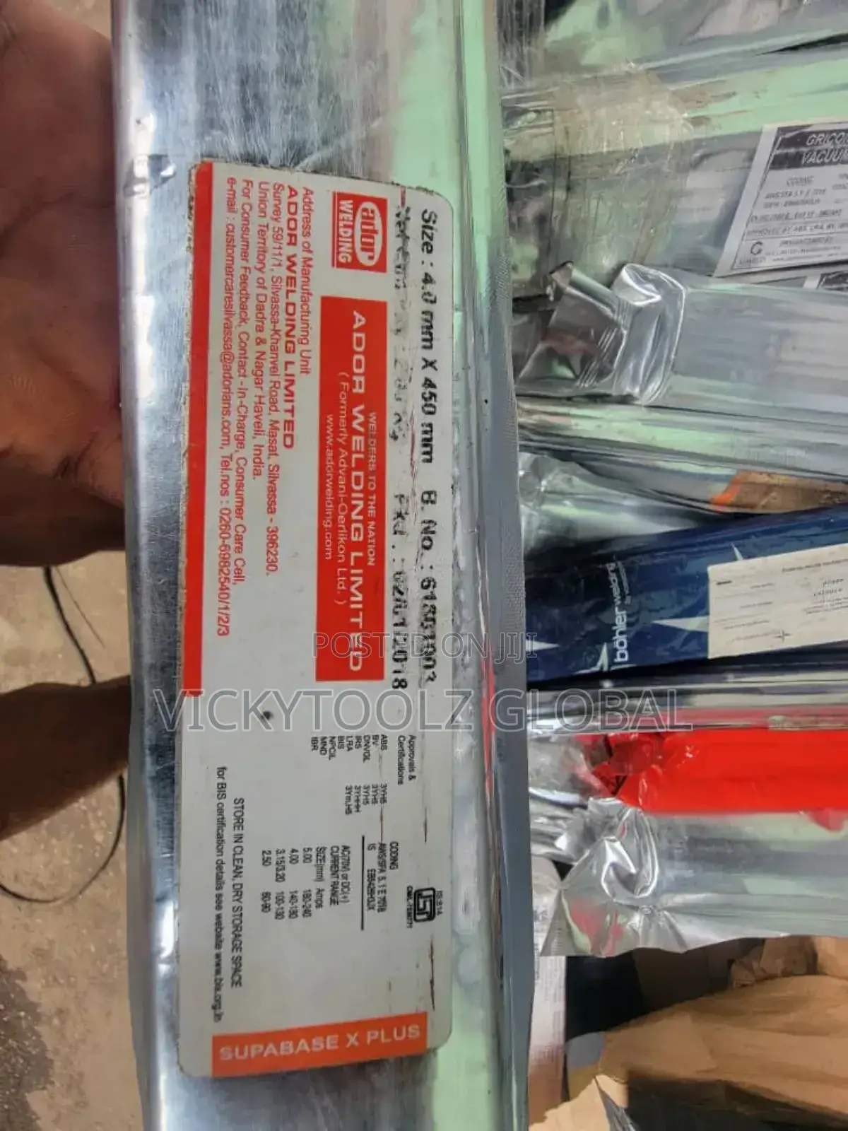 Ador Welding Electrodes (4.00mmx450mm)