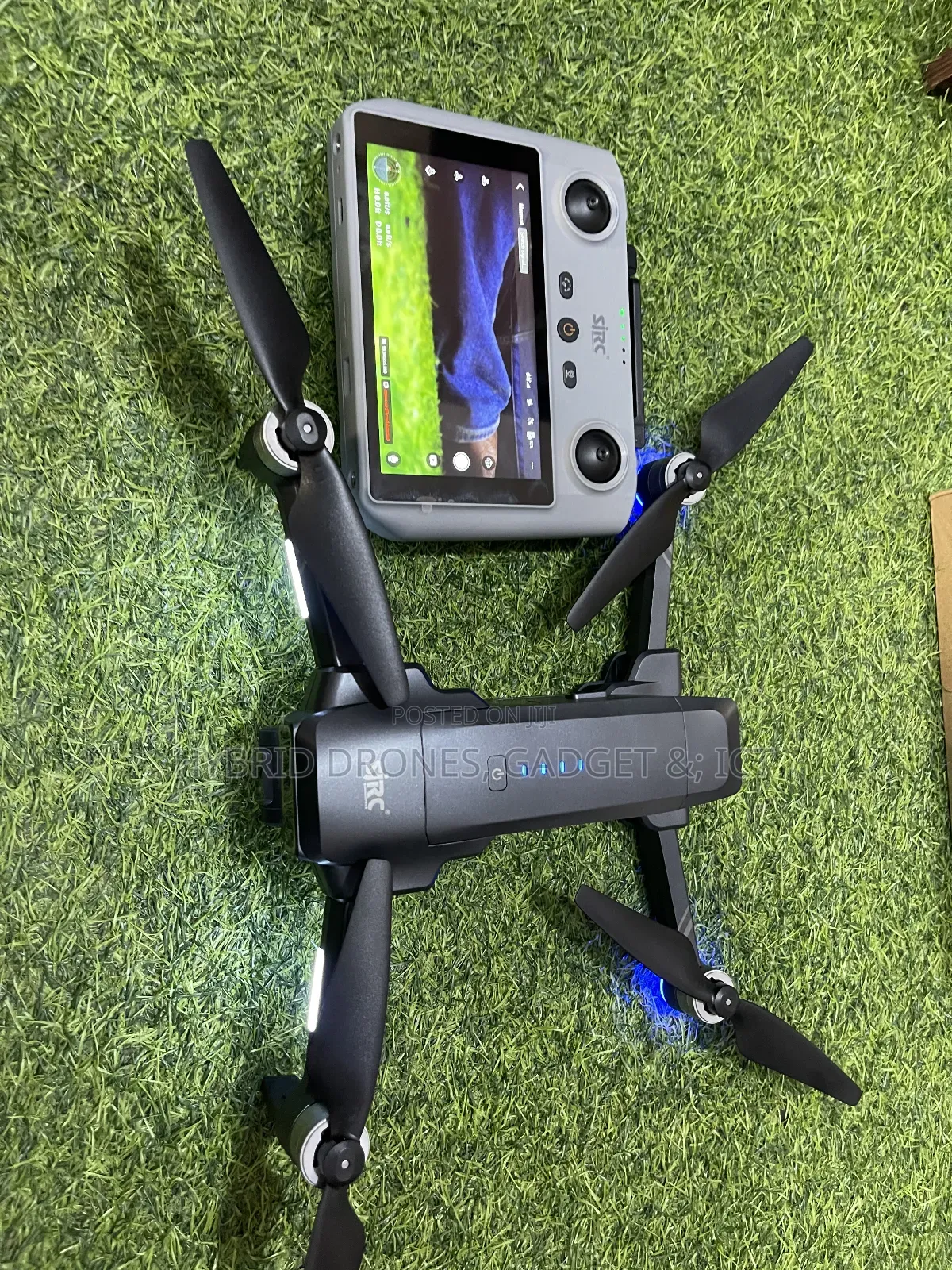Smart Screen Display 6km Professional Drone + Extra Battery