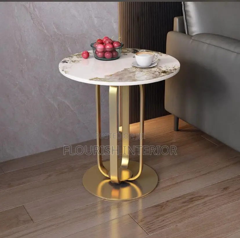 Exquisite Quality Imported Marble Coffee Side Stools Table