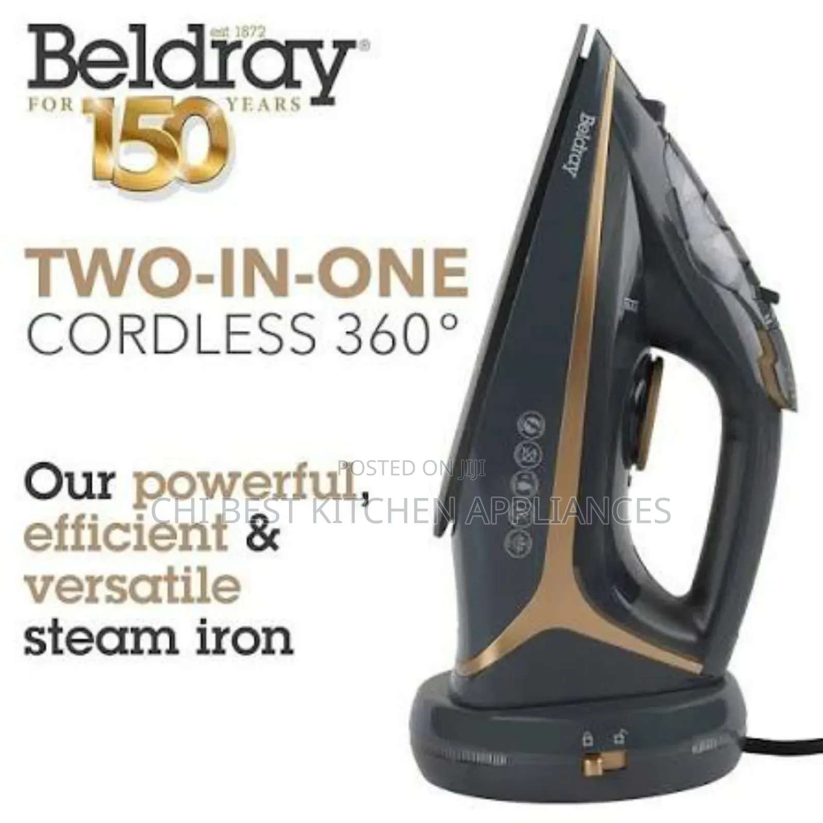 Beldray 2in1 Cordless Iron