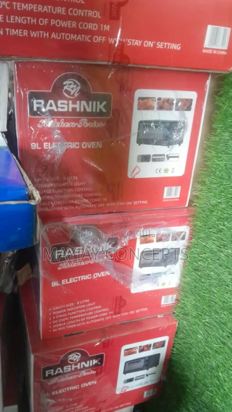 Rashnik 9l Electric Oven-Cook,Bake and Grill