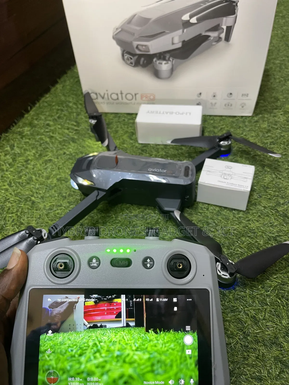 5km Range Professional GPS Aviator Drone+ Extra Battery