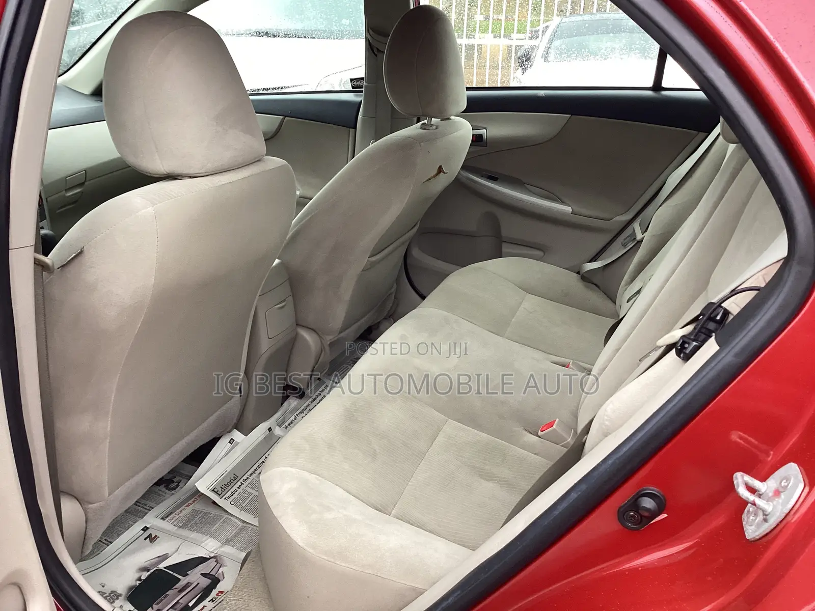 Toyota Corolla LE 4dr Sedan (1.8L 4cyl 4A) 2013 Red