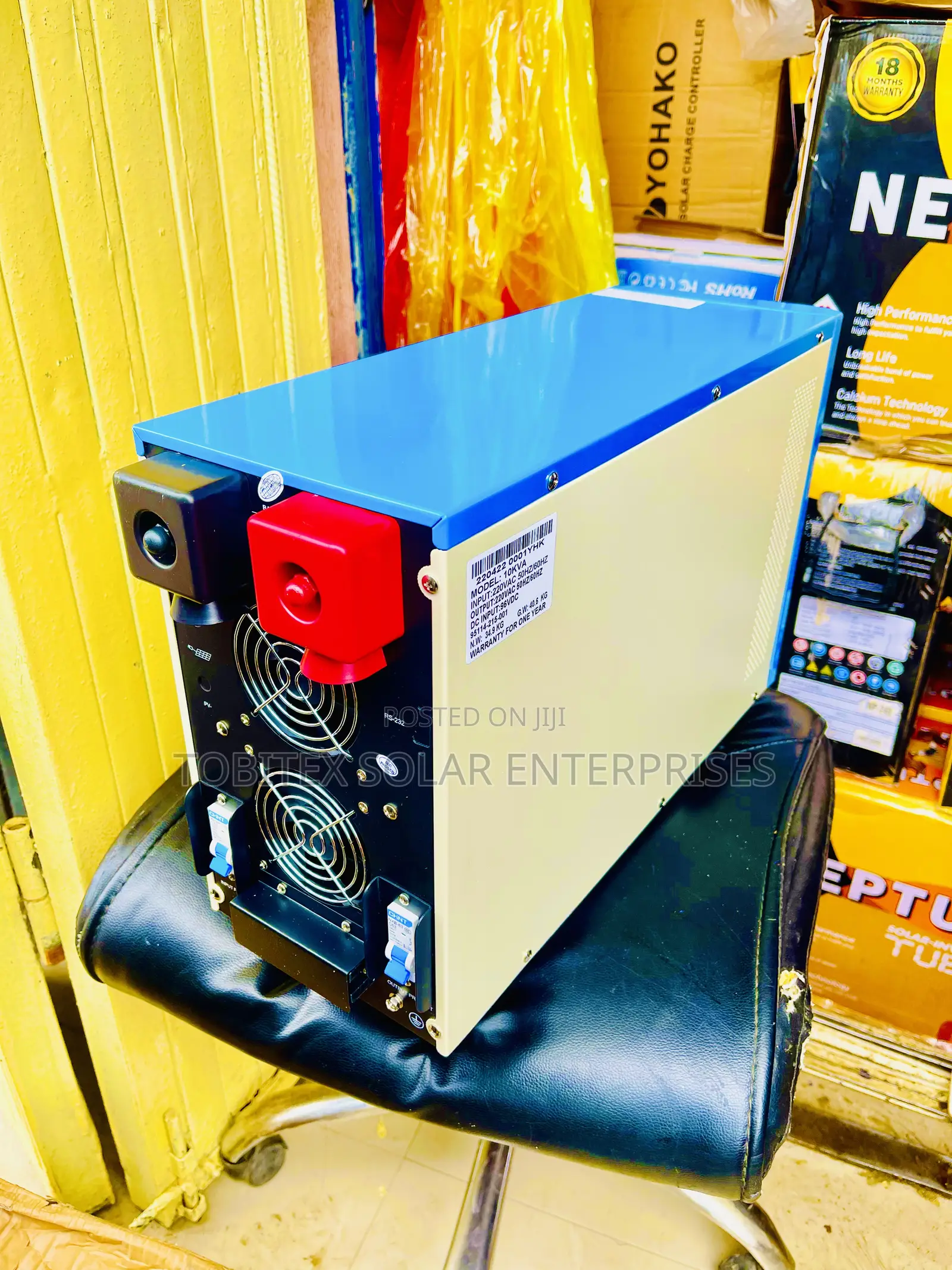 Yohako Solar Inverter 10kva 96v Promo