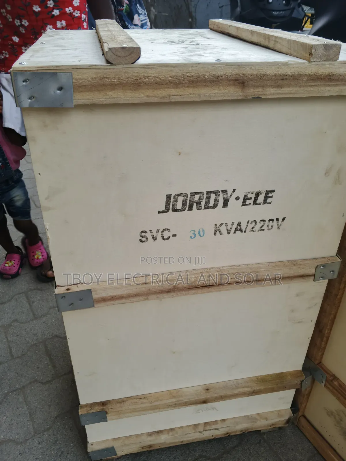 30kva SVC Single Phase Jordy Ele Stabilizer