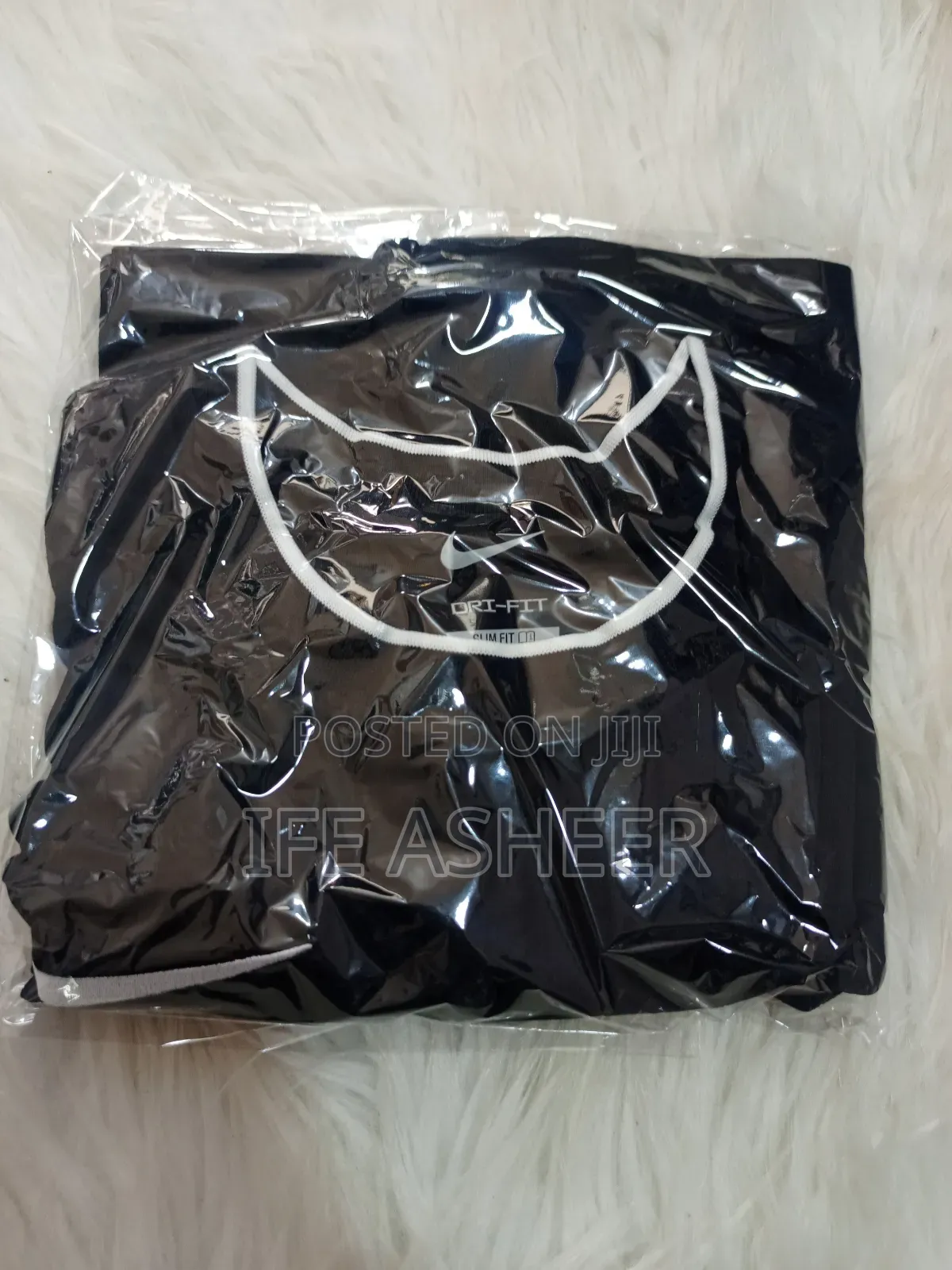 Unisext Dri Fit Black Shirt