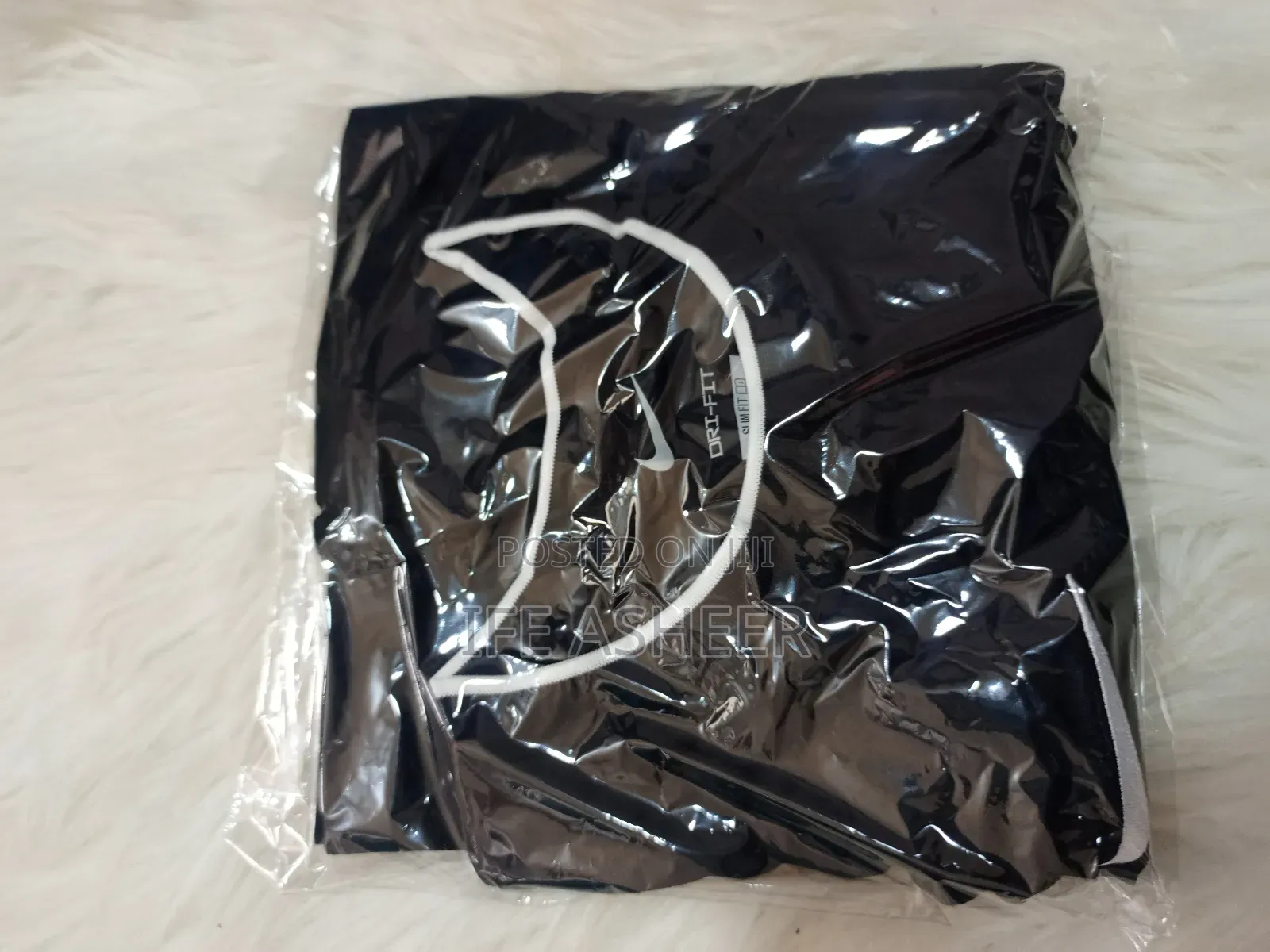 Unisext Dri Fit Black Shirt