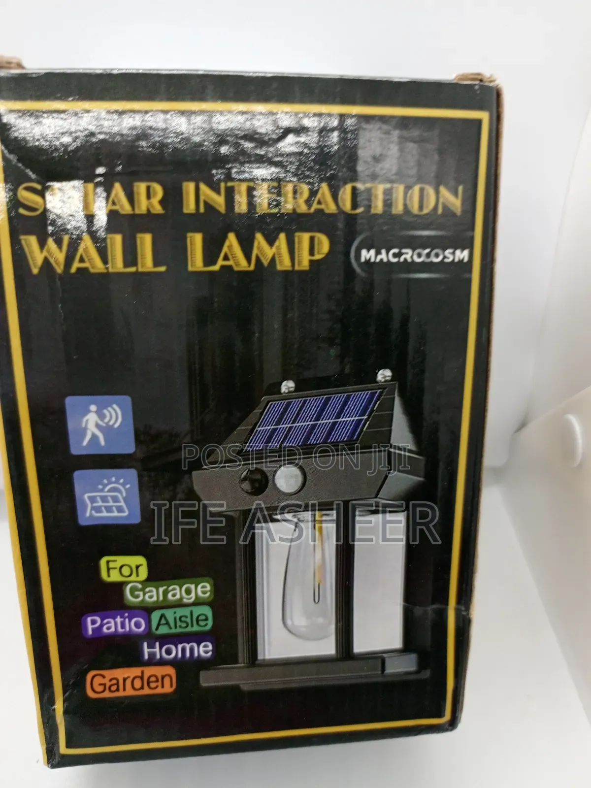 Solar Interaction Wall Lamp