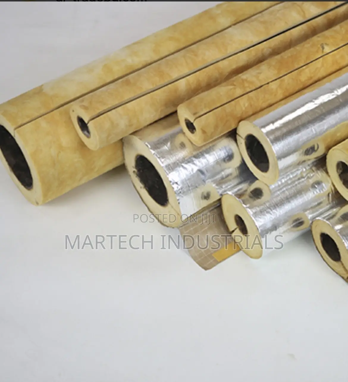 Fiberglass Insulation Pipe With Aluminum Foil