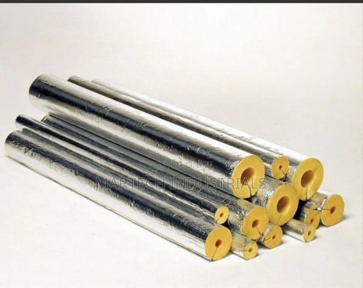Fiberglass Insulation Pipe With Aluminum Foil