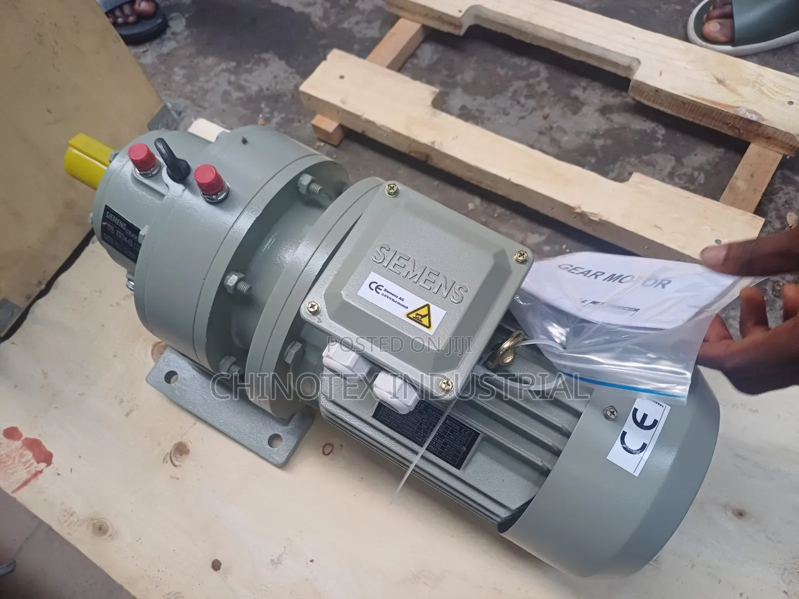 5.5hp Siemens Electric Gear Reducer Motor ( Output Speed= 35 )