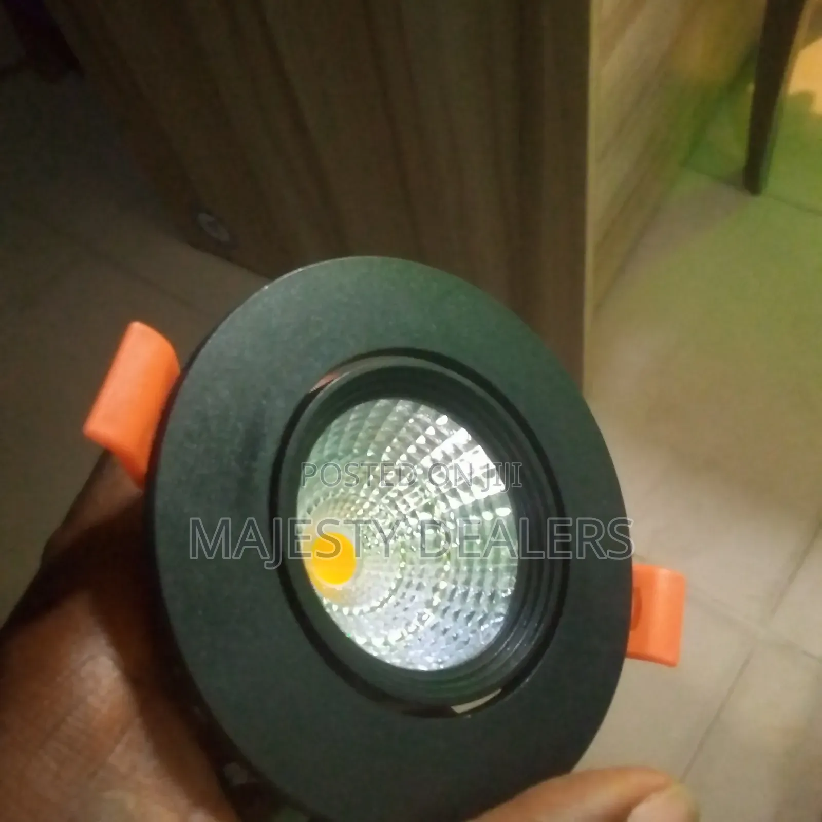 Led Spot Light Double Spot Lights in Tricolor 7w Warm White Black