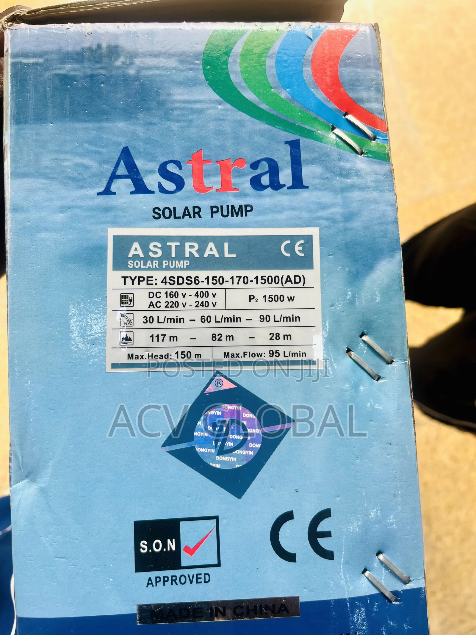 Ac/Dc Submersible Pump