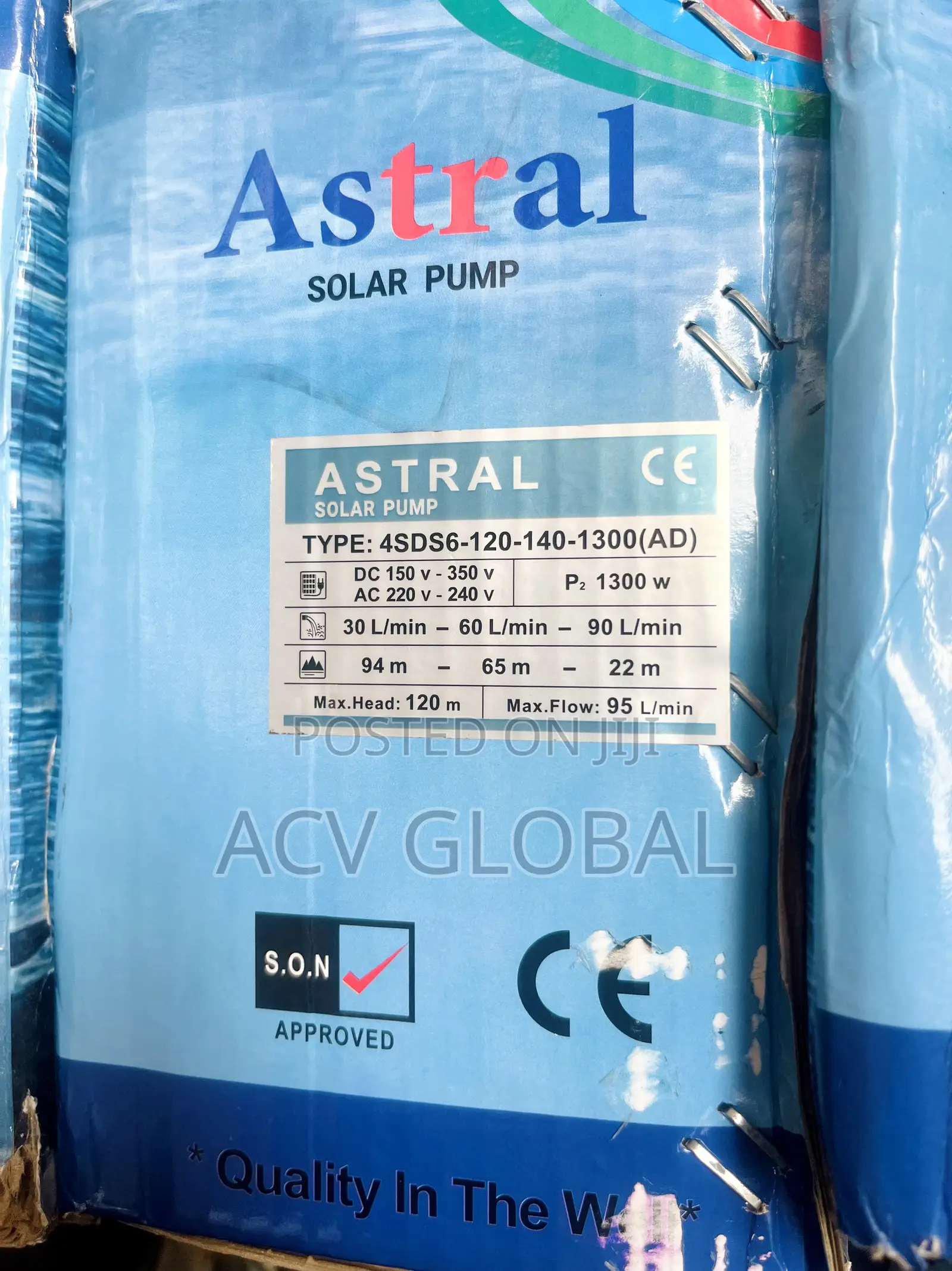 Ac/Dc Pump Solar and Electric Submersible Pump