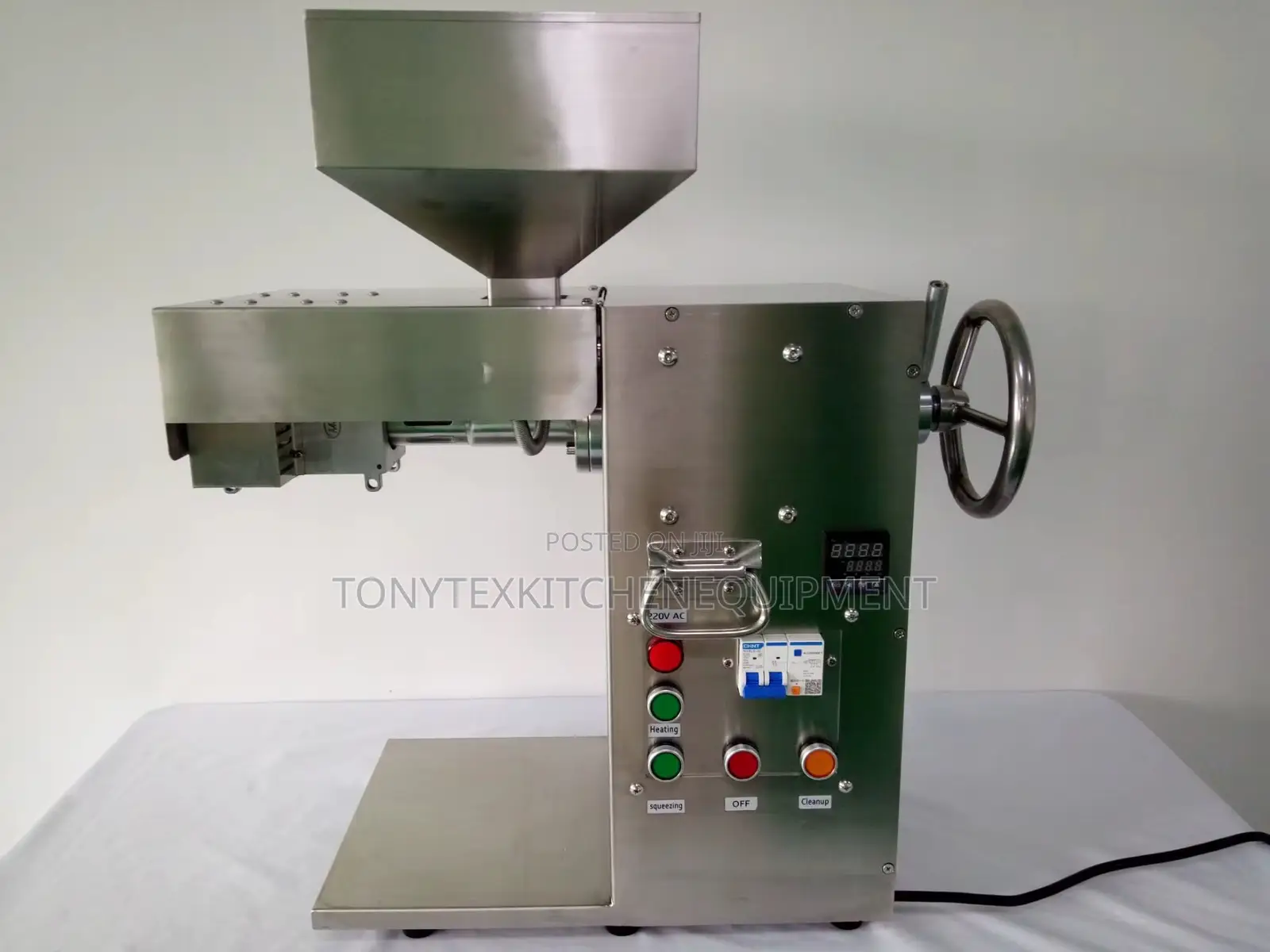 Oil Extractor / Press Machine (4kg–20kg Industrial)