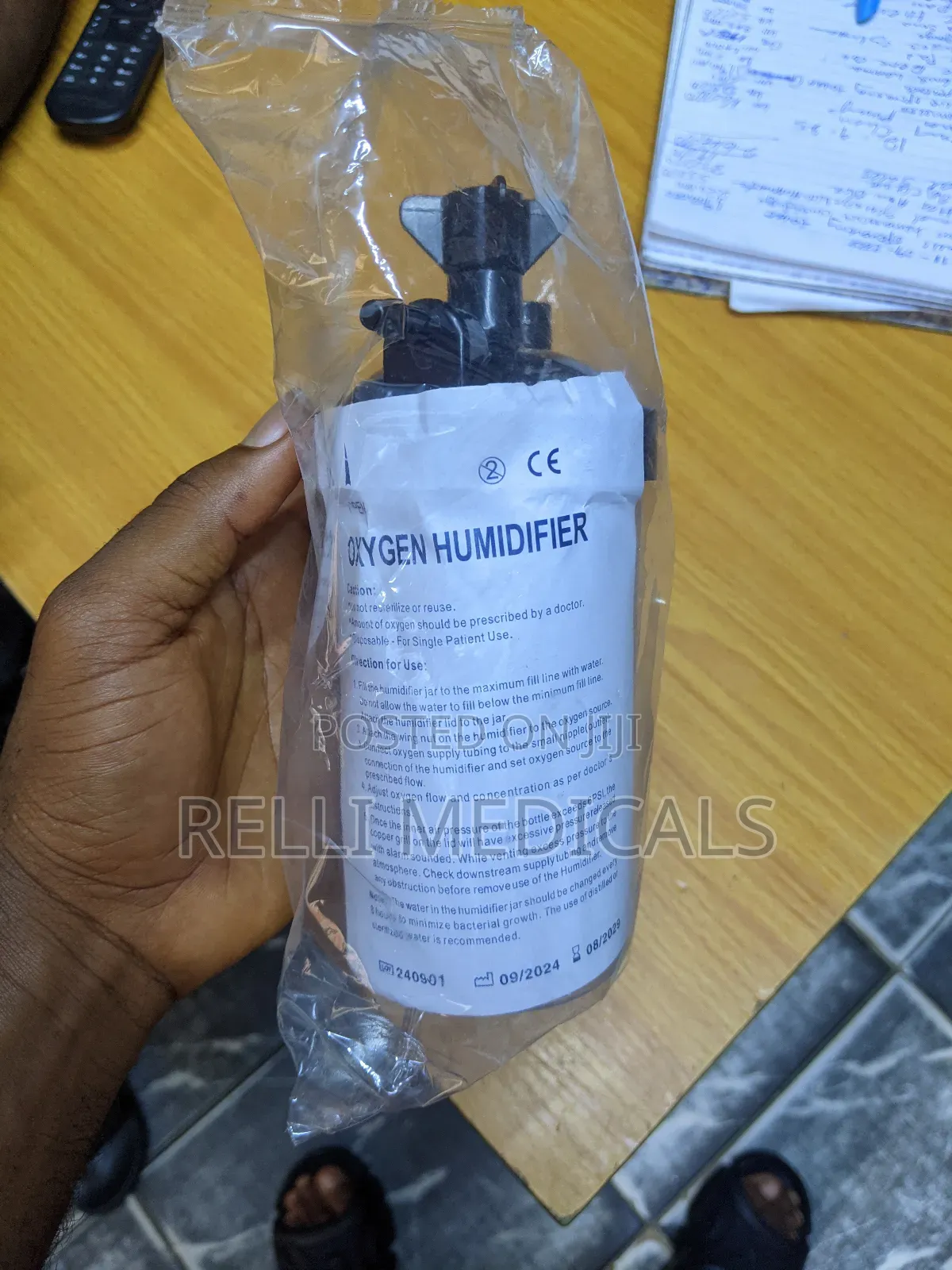 Oxygen Humidifier Bottle