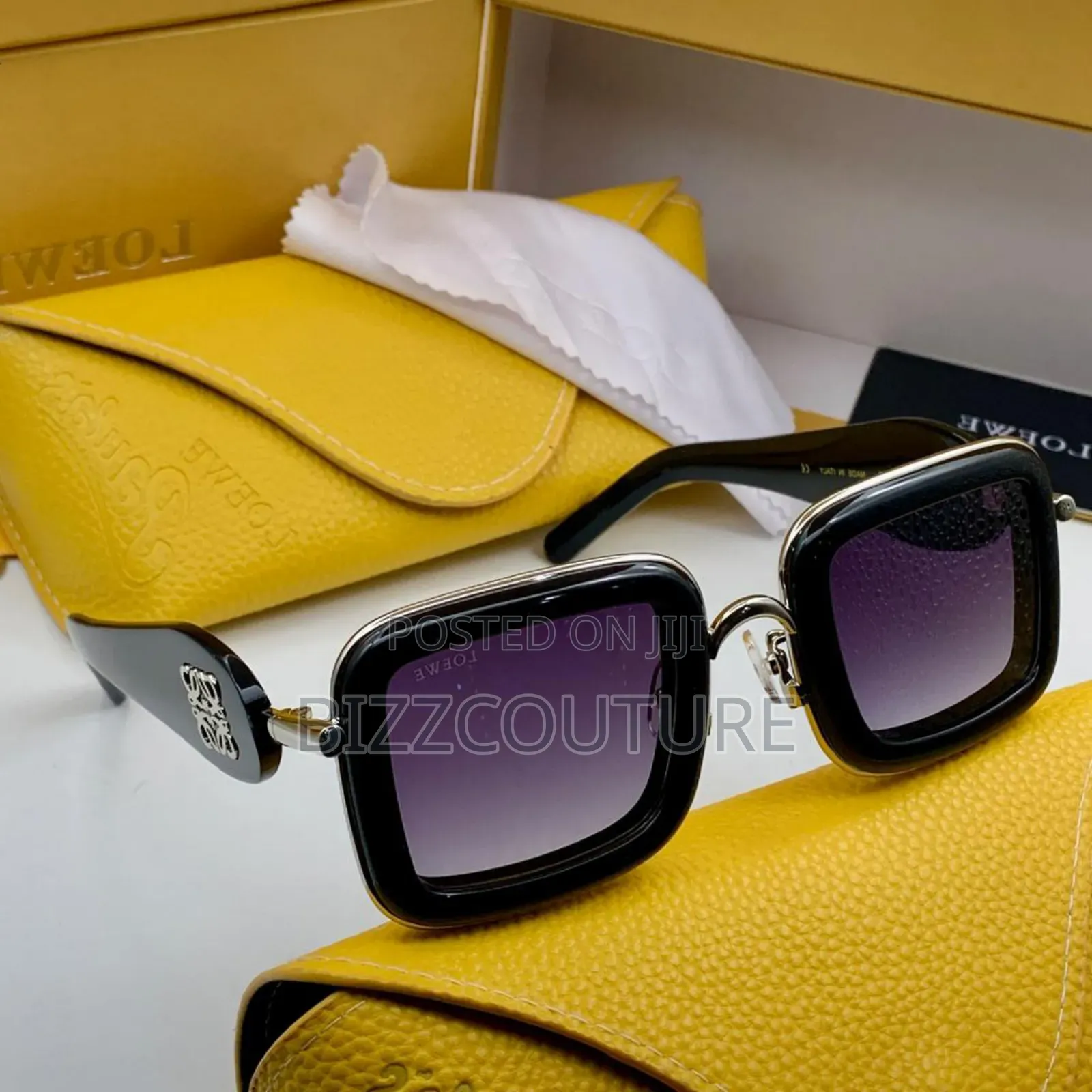 Original Loewe Black Sunglasses