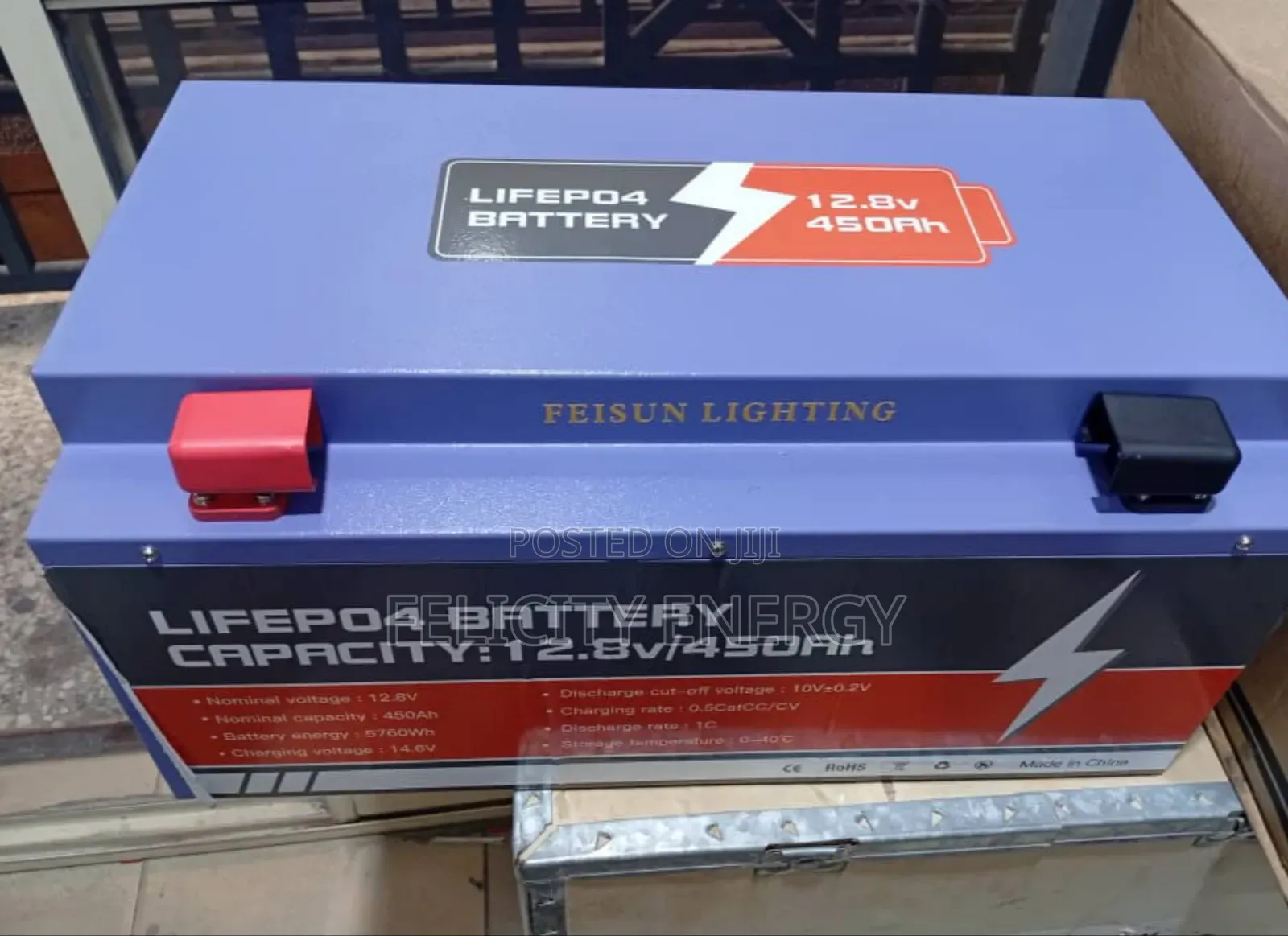 Feisun Lithium Battery 450amps 12.8v