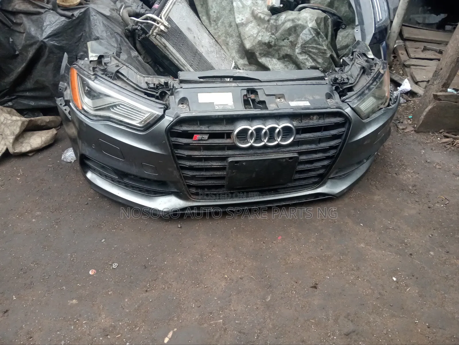 Complete Front Bumper Audi A3 2013 2016