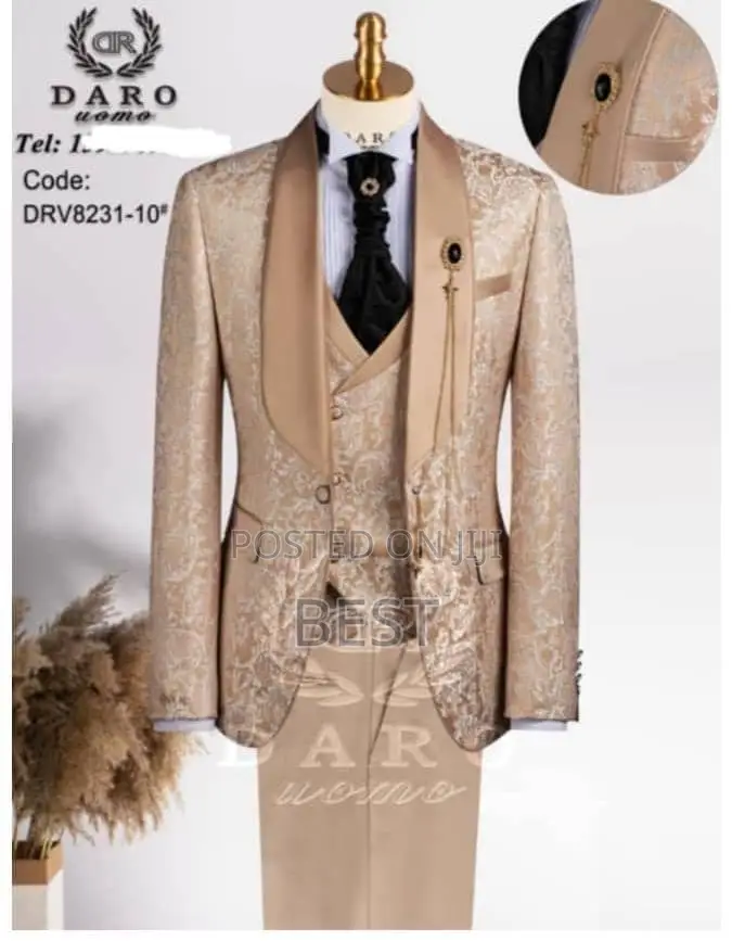 Classic Men’S Luxury Ceremony Wedding Suits