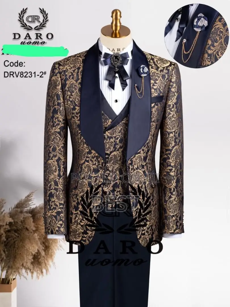 Classic Men’S Luxury Ceremony Wedding Suits