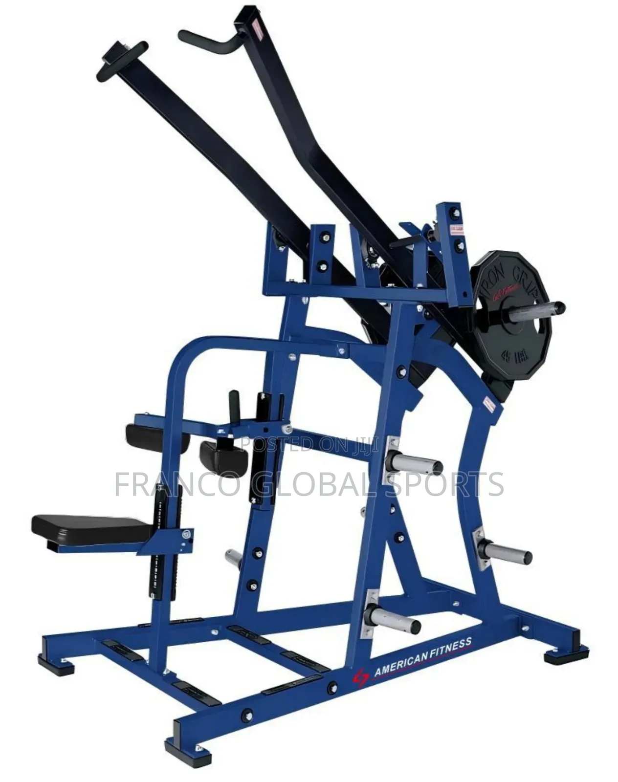 Hammer Strength Plate Loaded Iso-Lateral Wide Pull-Down Machine