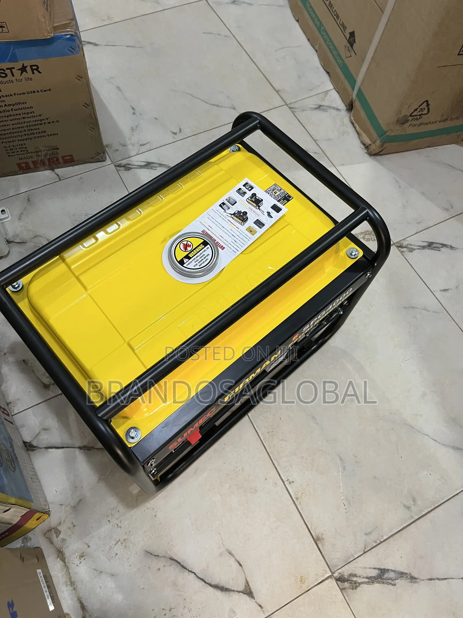 Spg4000 Firman Generator – Compact Powerful 3.2kva